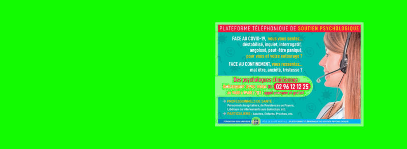Plateforme téléphonique de soutien psychologique