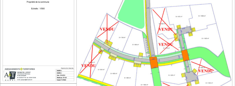 Les lotissements de Park Hastel et Goarem Morvan commencent à se remplir….