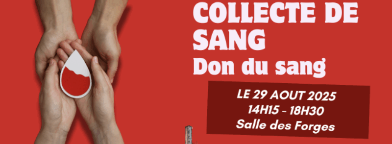 Collecte de sang – 29 août 2025