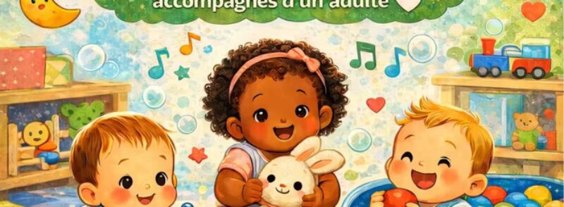 Ludobébé – jeudi 25 juin 2026 de 09h30 à 11h30