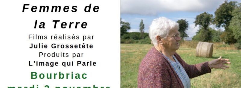 Femmes de la terre – Mardi 3 novembre